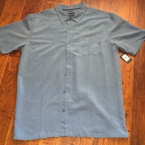 Men's shirt sleeve button down. XL